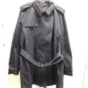 EXPRESS unisex coat, XL 37 in long Black $248. NWT